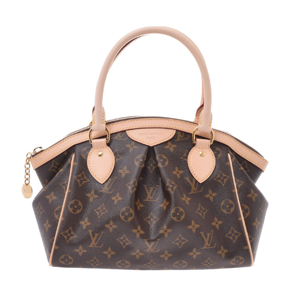 LOUIS VUITTON ルイヴィトンティボリPM  14145 ブラウン レディース モノグラムキャンバス ハンドバッグ M40143  中古