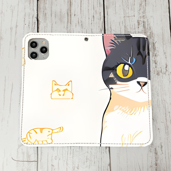 iphoneケース3-2-35 iphone 手帳 ねこ・猫・ネコ 箱2 かわいい アイフォン iface