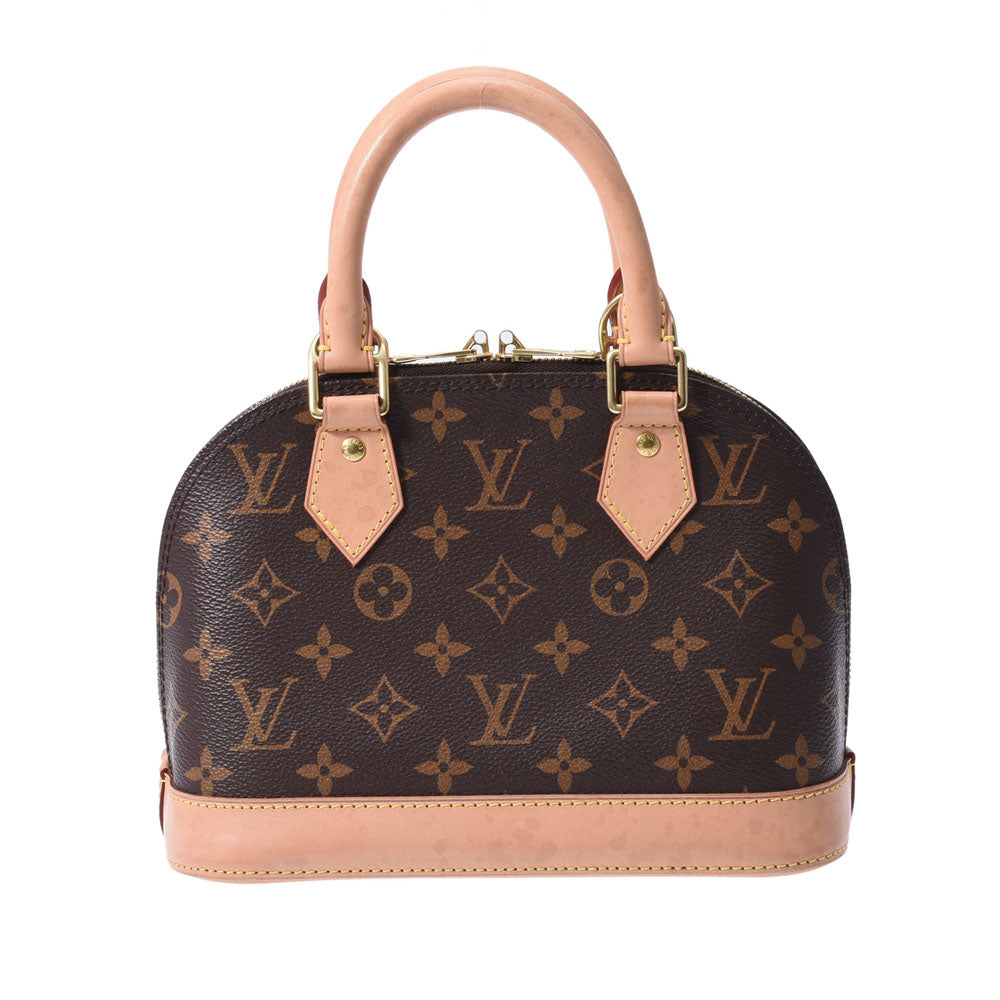 LOUIS VUITTON ルイヴィトン モノグラム アルマBB ブラウン M53152 レディース モノグラムキャンバス ハンドバッグ ABランク 中古 