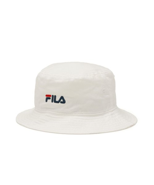 フィラ バケットハット FILA FLS OC.TWILL BUCKET 帽子 バケハ コットン UVカット つば広 洗える 吸汗速乾 117－113702