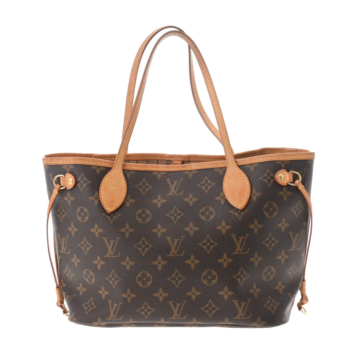 LOUIS VUITTON ルイヴィトン モノグラム ネヴァーフル PM 旧型 ブラウン M40155 レディース モノグラムキャンバス ハンドバッグ Bランク 中古 