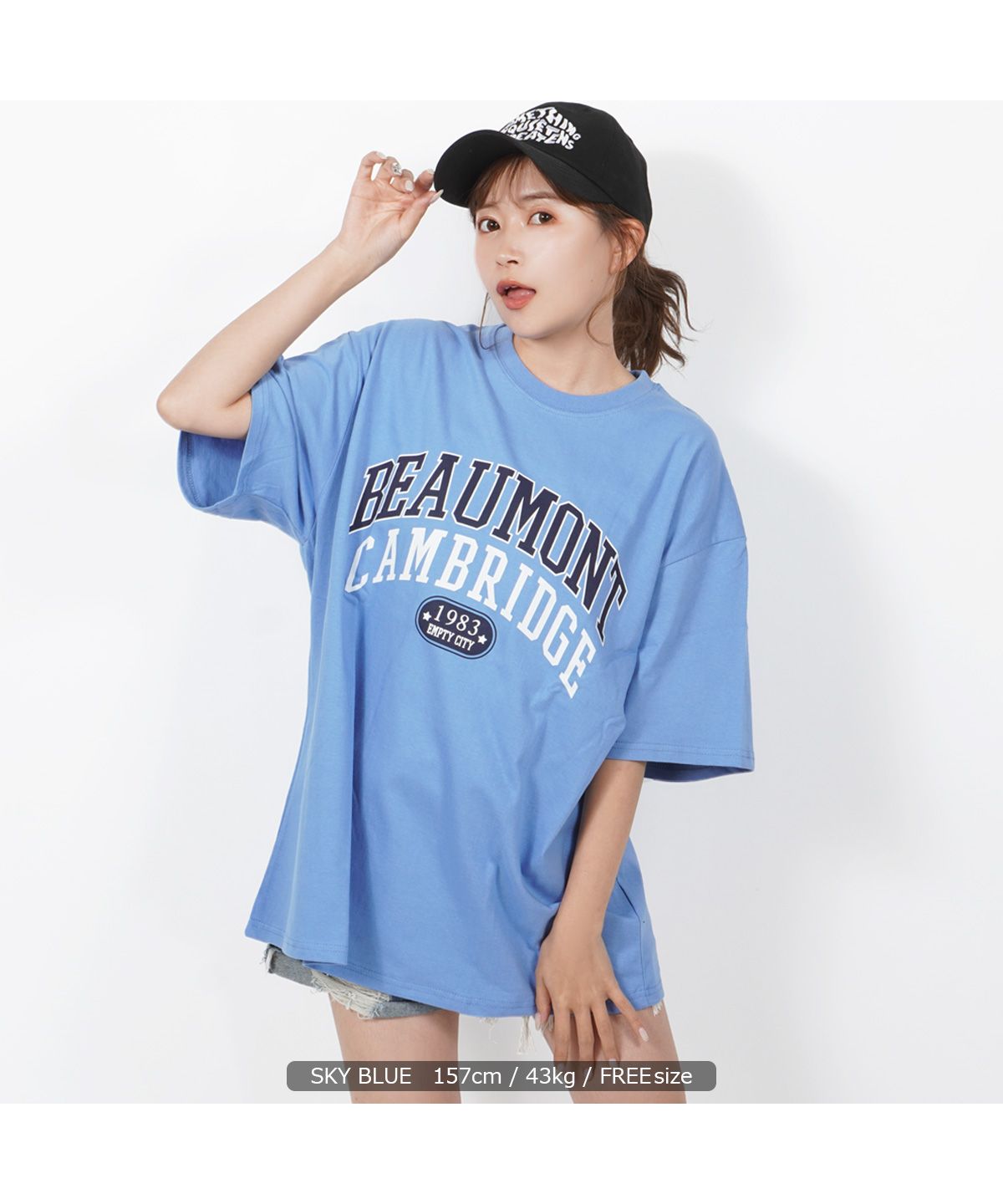 ワンフォークロージング/カレッジロゴ ビッグtシャツ メンズ オーバーサイズ tシャツ レディース･･･