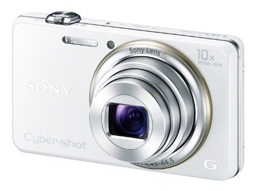 SONY Cyber-shot WX100 (1820万/光学x10) ホワイト【中古品】