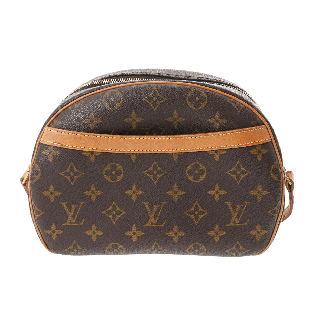 LOUIS VUITTON ルイヴィトン モノグラム ブロワ ブラウン M51221 レディース モノグラムキャンバス ショルダーバッグ Bランク 中古 