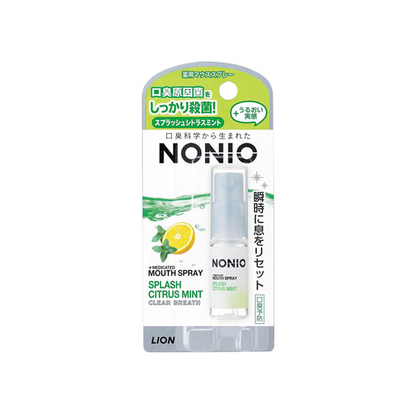 ライオン NONIO マウススプレー スプラッシュシトラスミント 5mL F371584