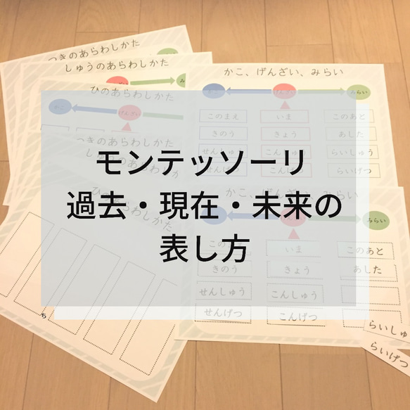 ☆モンテッソーリ☆ 過去・現在・未来のあわしかた