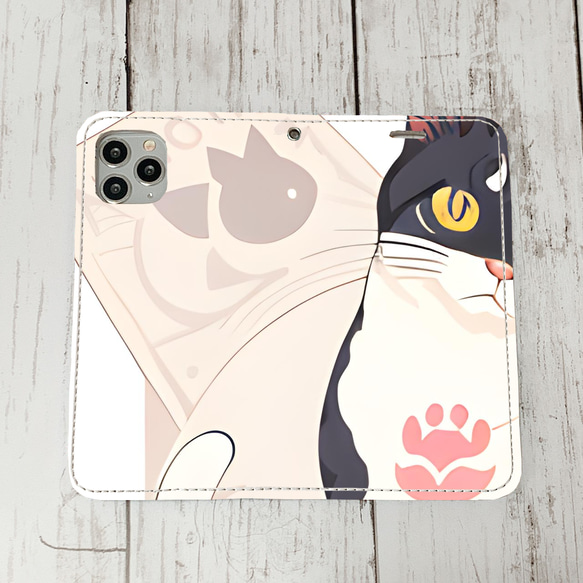 iphoneケース3-4-4 iphone 手帳 ねこ・猫・ネコ 箱2 かわいい アイフォン iface