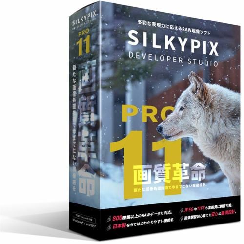 市川ソフトラボラトリ SILKYPIX Developer Studio Pro11 パッケージ版 DSP11H