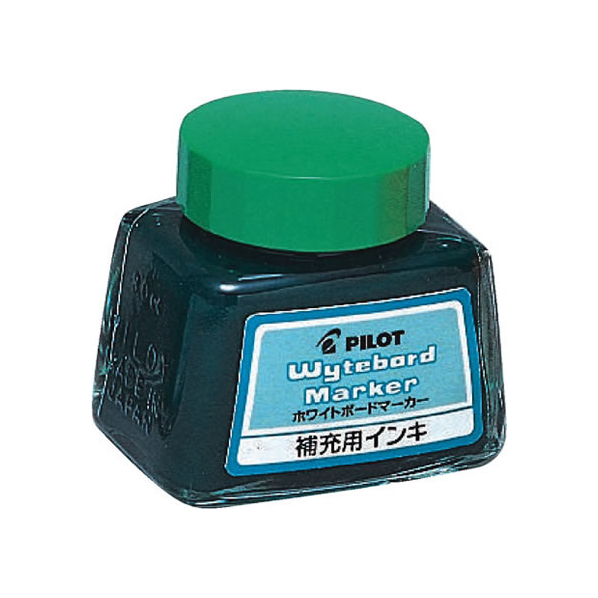 パイロット ホワイトボードマーカー 専用補充インキ グリーン 30ml F855182-WBMA-40RF-G