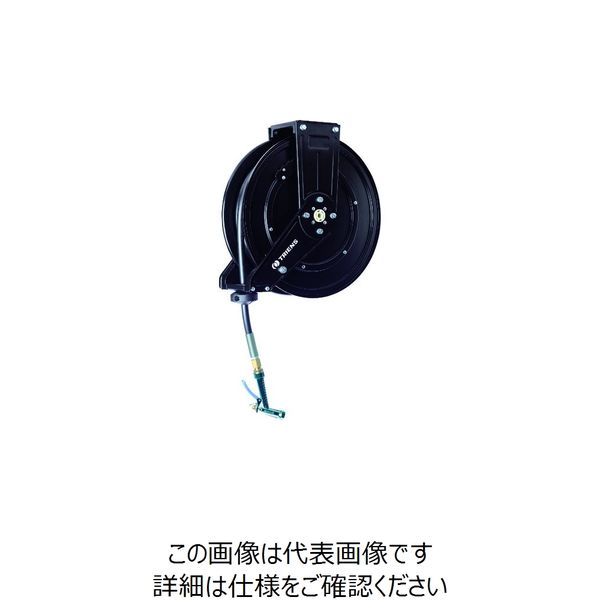 三協リール TRIENS スチール製 水用ホースリール ガン付 1/2×15m MMW-415A 1台 250-0258（直送品）