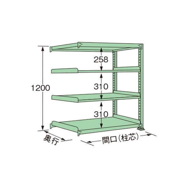 扶桑金属工業 中量ラック MM1209M