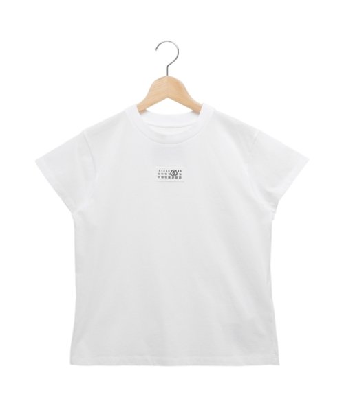 エムエムシックス メゾンマルジェラ Tシャツ カットソー ホワイト レディース MM6 Maison Margiela S52GC0312 S24312 100