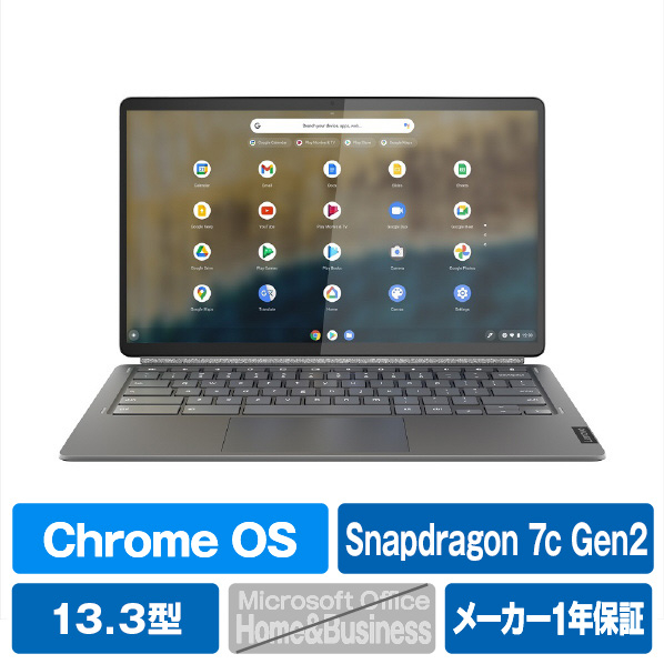 レノボ ノートパソコン IdeaPad Duet 560 Chromebook ストームグレー 82QS001WJP