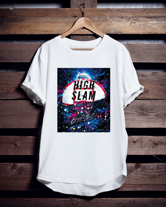 バスケTシャツ「HIGH SLAM」