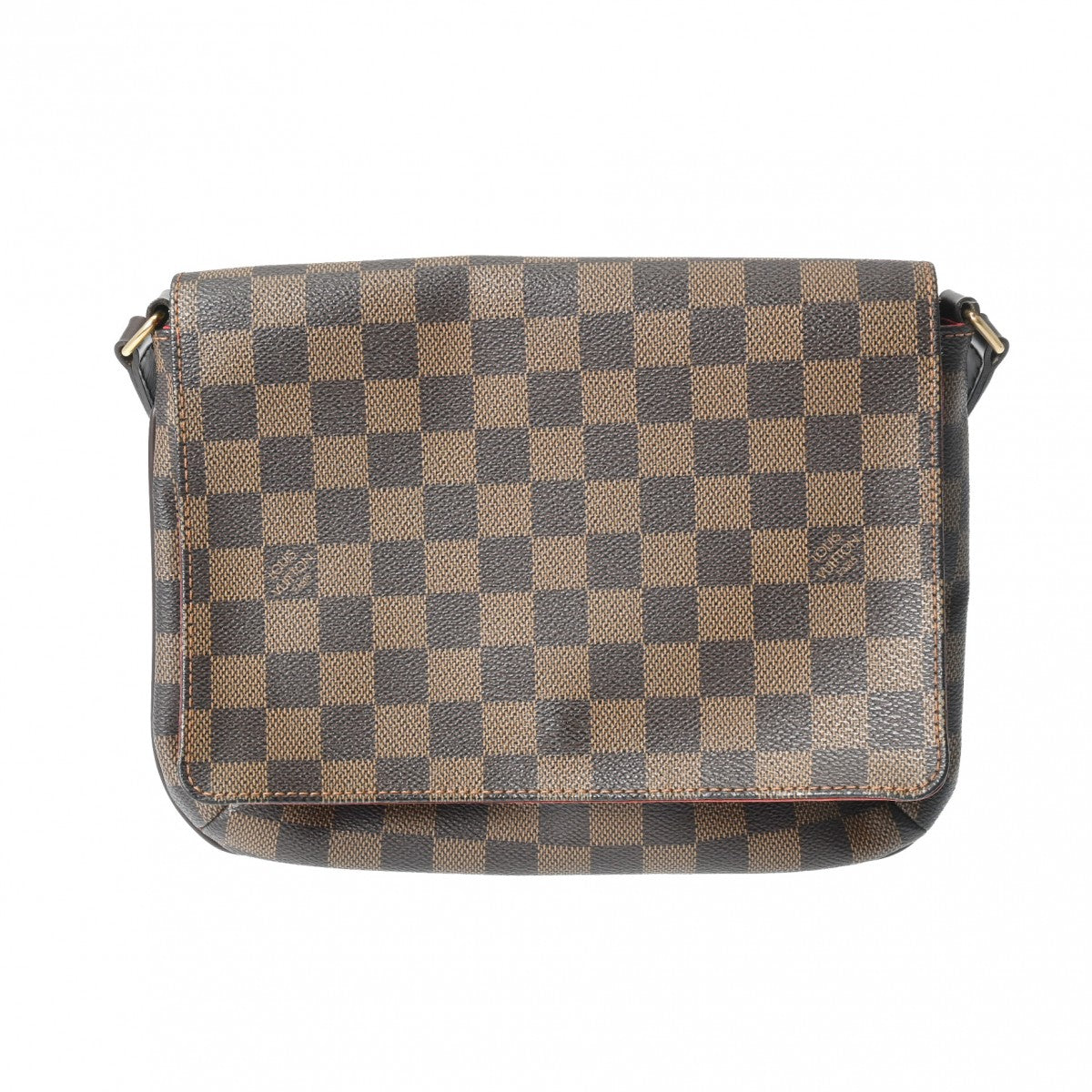 LOUIS VUITTON ルイヴィトン ダミエ ミュゼットタンゴ ロング ブラウン N51301 ユニセックス ダミエキャンバス ショルダーバッグ ABランク 中古 