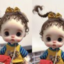 オビツ11ドール  ウィッグ　　かわいいモヘアウィッグ　OB11ドールウィッグ