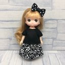 ☆MMC1394☆ミキちゃんマキちゃん用洋服、リボンセット