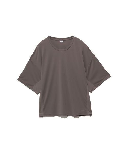 for RUN  軽量ドライスムース オーバーサイズTシャツ LADIES