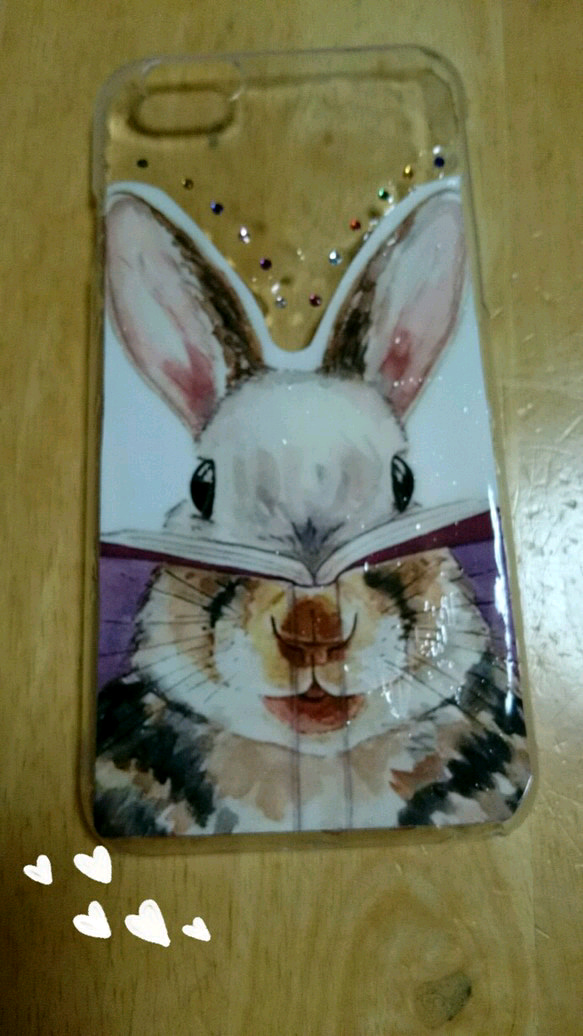 iPhone6/6s ｹｰｽ うさぎさん