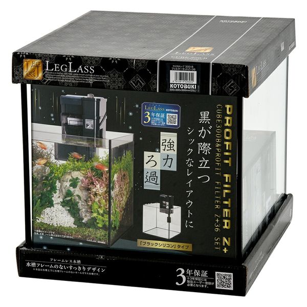 コトブキ工芸 寿工芸　水槽セット　クリスタル２００ーＢ　フィルターセット　Ｚ＋３６ 286955 1セット（直送品）