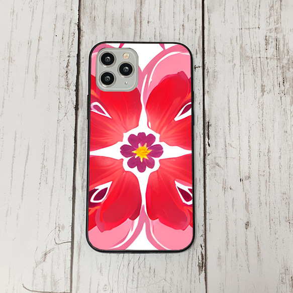 iphonecase6-5_26 iphone 強化ガラス お花(ic) アイフォン iface ケース