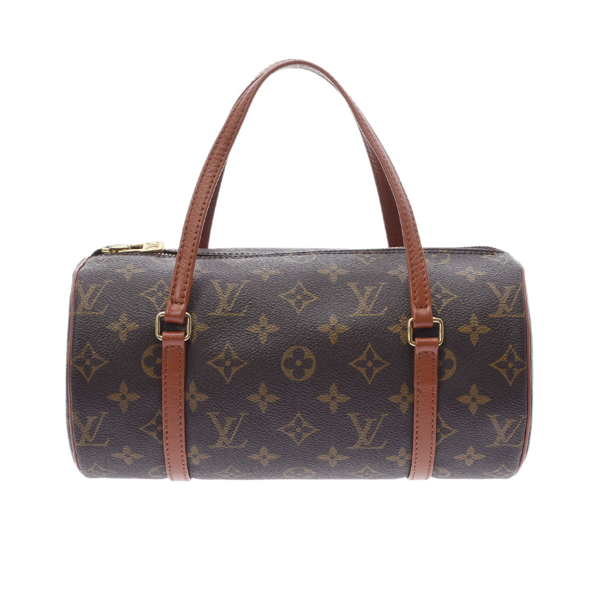 【2025の人気アイテム】 LOUIS VUITTON ルイヴィトン モノグラム パピヨンS 旧型 ブラウン M51366 レディース モノグラムキャンバス ハンドバッグ ABランク 中古 _画像1