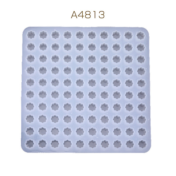 A4813  1個 シリコンモールド ソフト シリコン型 八角形  （1ヶ）