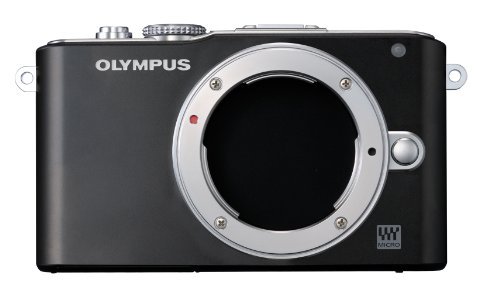 OLYMPUS ミラーレス一眼 PEN Lite E-PL3 ボディ ブラック E-PL3 BODY BLK【中古品】