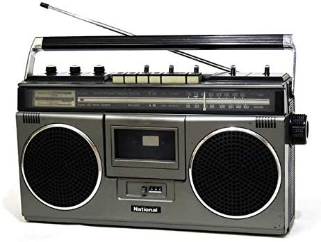 National ナショナル RQ-4050 FM/AM FMステレオラジオカセット【中古品】