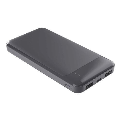 ラスタバナナ RLI100C2A01CGRY 10000ｍAh モバイルバッテリー Ａ×２ Ｃ×１ポート ２．４Ａ出力チャコールグレー