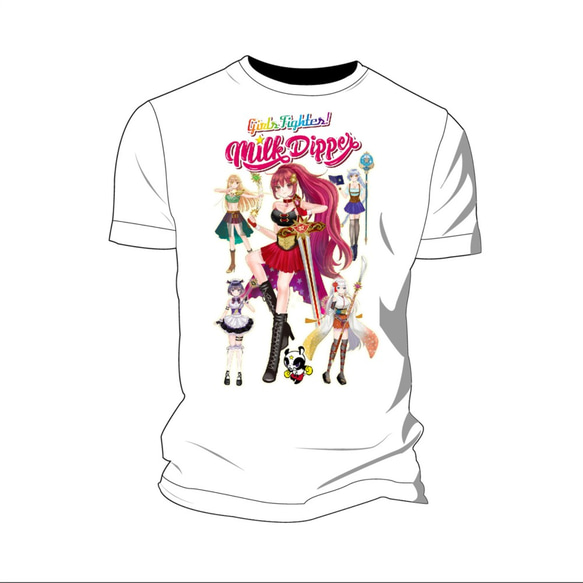 Milk Dipper ミルクディッパー Tシャツ 半袖  メンズ レディース アニメ 【Otome】