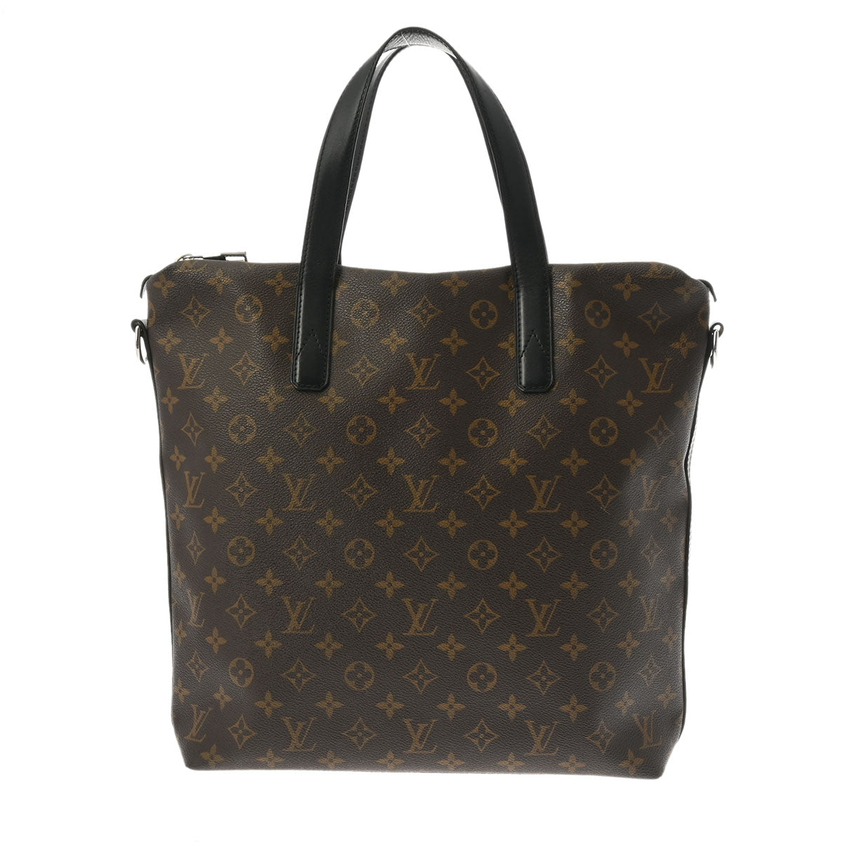 LOUIS VUITTON ルイヴィトン モノグラム マカサー デイヴィス 2WAYバッグ ブラウン/黒 M56708 メンズ モノグラムキャンバス トートバッグ Bランク 中古 