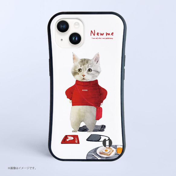 「NEW ME」耐衝撃グリップiPhoneケース