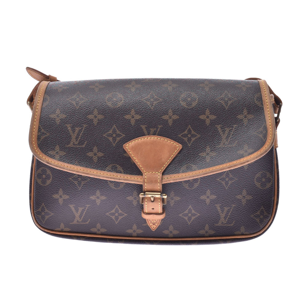 LOUIS VUITTON ルイヴィトン モノグラム ソローニュ ブラウン M42250 ユニセックス ショルダーバッグ Bランク 中古 