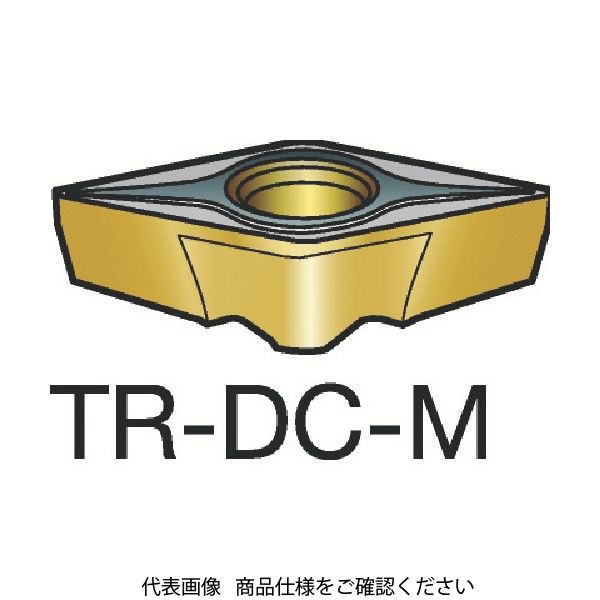 サンドビック（SANDVIK） サンドビック コロターンTR 旋削用ポジ・チップ TR-DC1308-M 2025 603-6775（直送品）