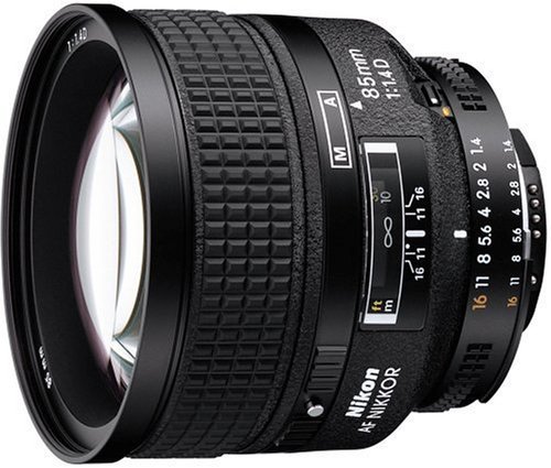 Nikon 単焦点レンズ Ai AF Nikkor 85mm f/1.4D IF フルサイズ対応【中古品】