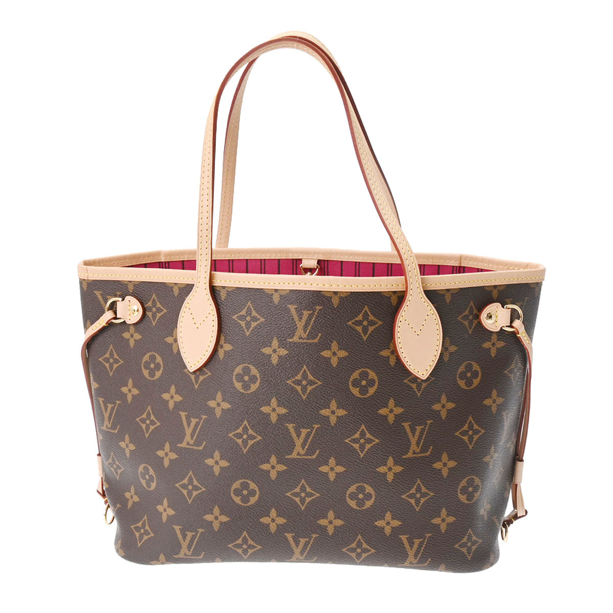 LOUIS VUITTON ルイヴィトン モノグラム ネヴァーフル PM ピヴォワンヌ M41245 レディース モノグラムキャンバス ハンドバッグ 新同 中古 