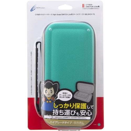 サイバーガジェット CY-NSLSHCH-TQ CYBER ・ セミハードケース High Grade ( SWITCH Lite 用) ターコイズ