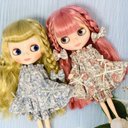 22cmドール　パジャマ　服　リバティ　フェリシテ　アウトフィット　ピュアニーモ