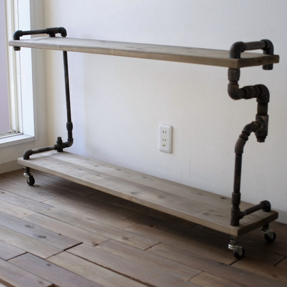 【現品限り】vintage iron shelf 695*1200*300