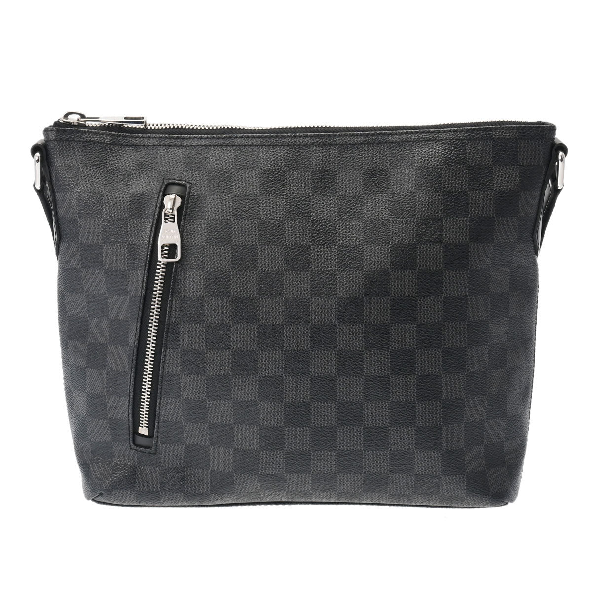 LOUIS VUITTON ルイヴィトン ダミエ グラフィット ミック PM 旧型 黒/グレー N41211 メンズ ダミエグラフィットキャンバス ショルダーバッグ ABランク 中古 