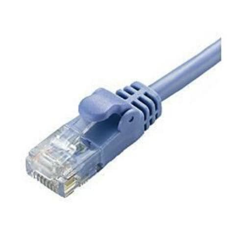 エレコム LD-GPY／BU2CAT6準拠 Gigabit やわらかLANケーブル ヨリ線 ブルー 2m