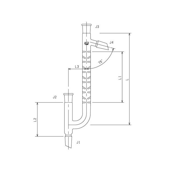 旭製作所 セミ・ミクロ ヴィグリュークライゼン 15/20 220mm 3522-220-1M 1個 65-1838-72（直送品）