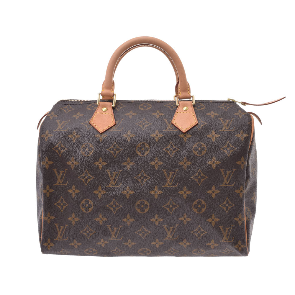 LOUIS VUITTON ルイヴィトンスピーディ30  モノグラム ブラウン レディース モノグラムキャンバス ハンドバッグ M41526  中古