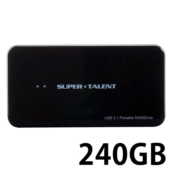 SuperTalent（スーパータレント） 外付けSSD USB3.1（Gen2）対応