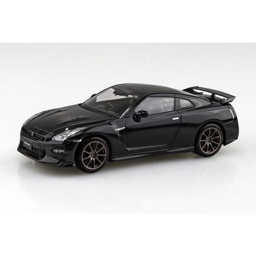 アオシマ 楽プラ スナップキット03－MB ニッサン R35 NISSAN GT－R 2024（メテオフレークブラックパール）