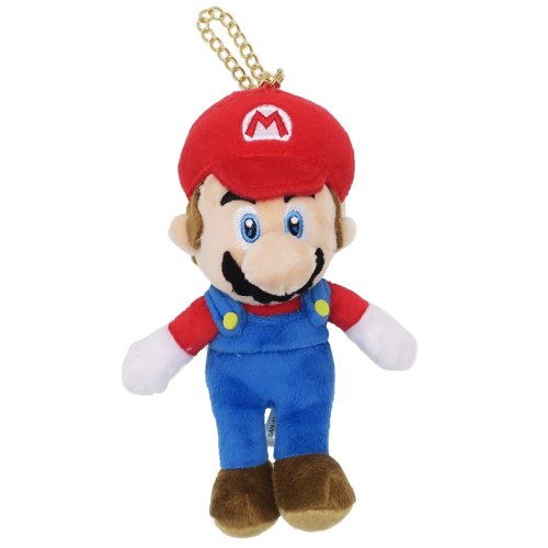 マスコット スーパーマリオ ミニ ぬいぐるみ ボールチェーン 三英貿易 MARIO グッズ 15.5cm かわいい キャラクター プレゼント