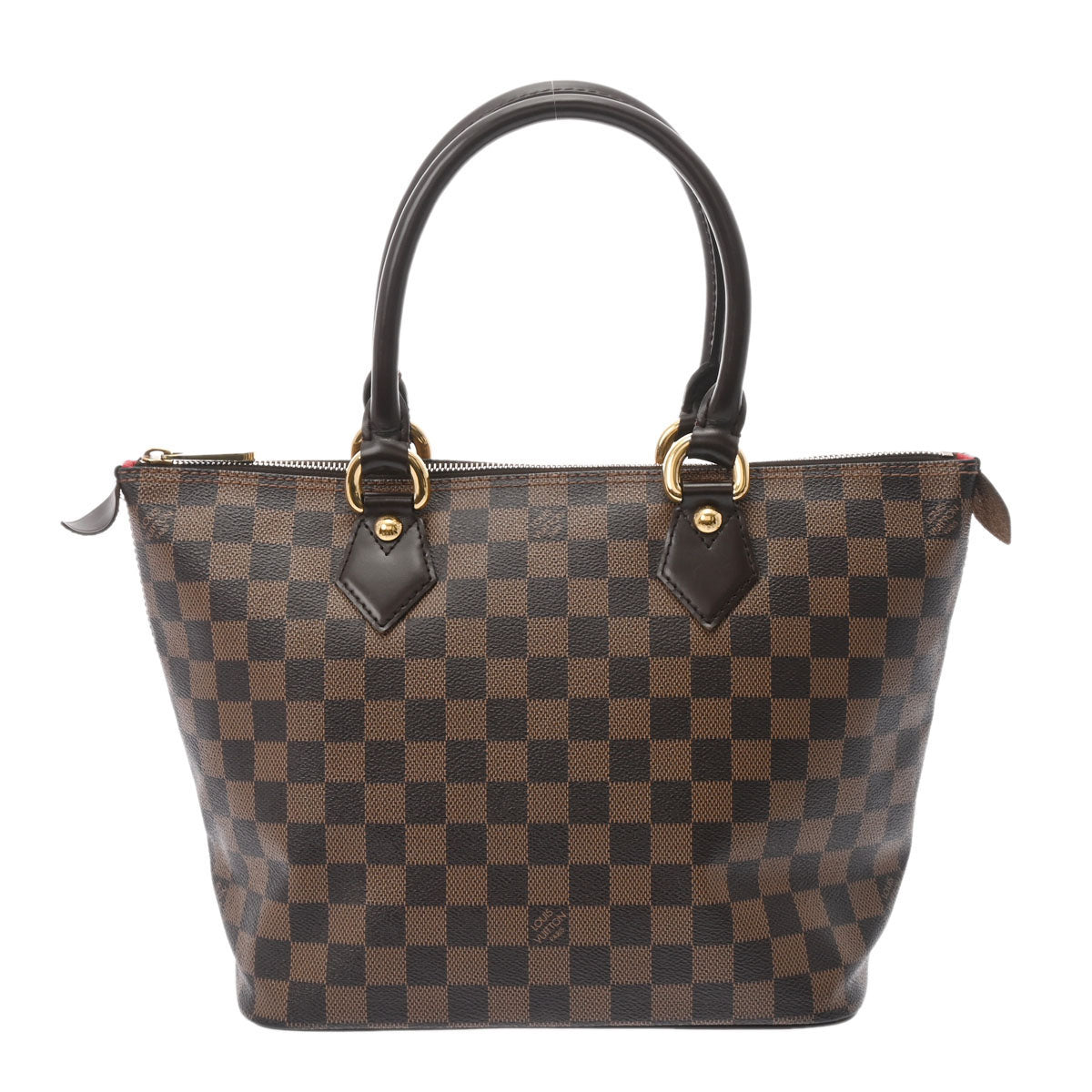 LOUIS VUITTON ルイヴィトン ダミエ サレヤ PM エベヌ N51183 レディース ダミエキャンバス ハンドバッグ Bランク 中古 