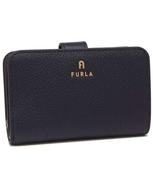 フルラ 二つ折り財布 カメリア ネイビー レディース FURLA WP00314 HSF000 2676S