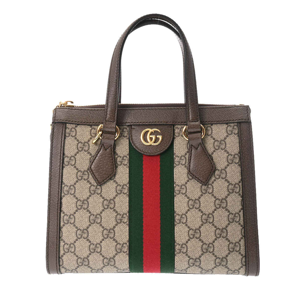 GUCCI グッチ オフィディア 2WAY ベージュ ゴールド金具 547551 レディース PVC/レザー ショルダーバッグ Aランク 中古 